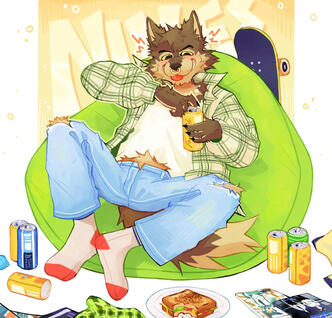 fullbody simple shading for @ni7es