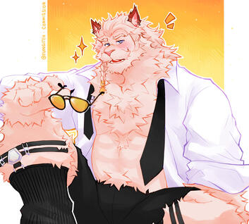 halfbody simple shading for Sko514